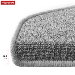 Stufenmatte | London Pro | Im Modernen Design | Rutschfest & Pflegeleicht | Halbrund 32 Stufenmatte | London Pro | Im Modernen Design | Rutschfest & Pflegeleicht | Halbrund -Floordirekt StufenmatteLondonPro 11