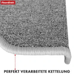 Stufenmatte | London Pro | Im Modernen Design | Rutschfest & Pflegeleicht | Halbrund 34 Stufenmatte | London Pro | Im Modernen Design | Rutschfest & Pflegeleicht | Halbrund -Floordirekt StufenmatteLondonPro 13