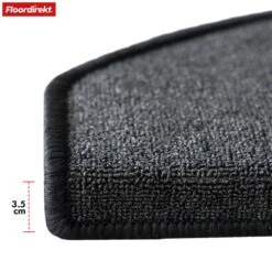 Stufenmatte | London Pro | Im Modernen Design | Rutschfest & Pflegeleicht | Halbrund 25 Stufenmatte | London Pro | Im Modernen Design | Rutschfest & Pflegeleicht | Halbrund -Floordirekt StufenmatteLondonPro 4