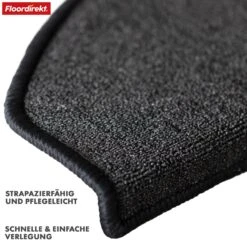 Stufenmatte | London Pro | Im Modernen Design | Rutschfest & Pflegeleicht | Halbrund 26 Stufenmatte | London Pro | Im Modernen Design | Rutschfest & Pflegeleicht | Halbrund -Floordirekt StufenmatteLondonPro 5