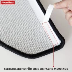 Stufenmatte | London Pro | Im Modernen Design | Rutschfest & Pflegeleicht | Halbrund 28 Stufenmatte | London Pro | Im Modernen Design | Rutschfest & Pflegeleicht | Halbrund -Floordirekt StufenmatteLondonPro 7