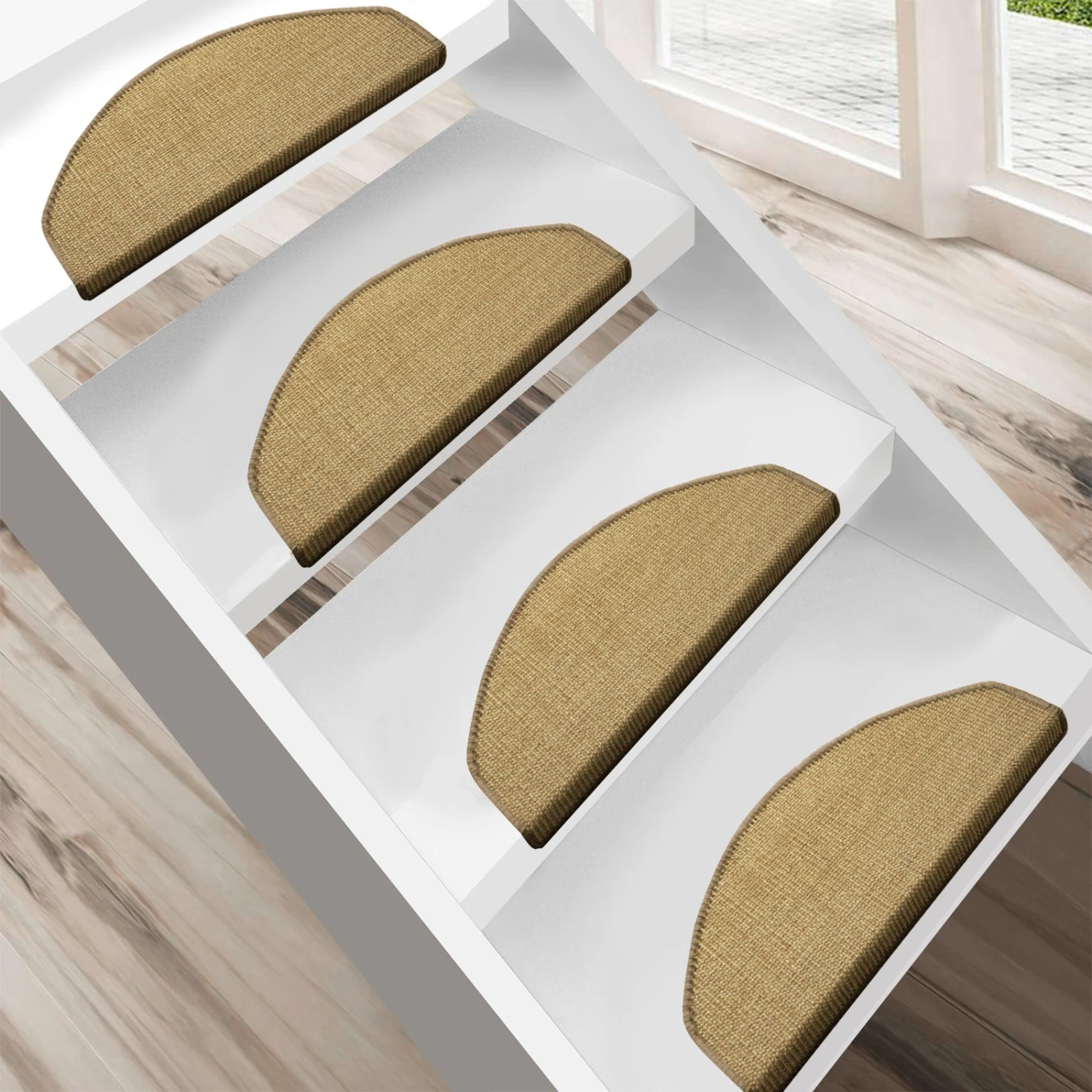 Sisal-Stufenmatte | Salvador Natur | Mit Kettelung In Wunschfarbe 3 Sisal-Stufenmatte | Salvador Natur | Mit Kettelung In Wunschfarbe