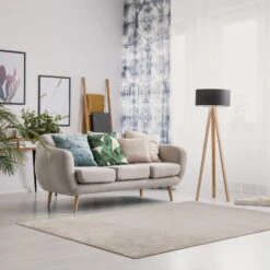 Velours-Teppich Auf Maß | Sundae | Flauschiger Wohnteppich 36 Velours-Teppich Auf Maß | Sundae | Flauschiger Wohnteppich -Floordirekt Sundae beige 01