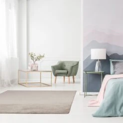 Velours-Teppich Auf Maß | Sundae | Flauschiger Wohnteppich 37 Velours-Teppich Auf Maß | Sundae | Flauschiger Wohnteppich -Floordirekt Sundae beige 02