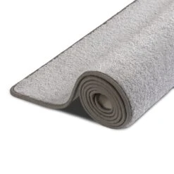 Velours-Bettumrandung | Sundae | 3er-Set | Teppichbrücke Mit Action-Back-Rücken 25 Velours-Bettumrandung | Sundae | 3er-Set | Teppichbrücke Mit Action-Back-Rücken -Floordirekt Sundae silber 03