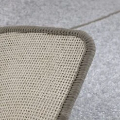 Velours-Bettumrandung | Sundae | 3er-Set | Teppichbrücke Mit Action-Back-Rücken 27 Velours-Bettumrandung | Sundae | 3er-Set | Teppichbrücke Mit Action-Back-Rücken -Floordirekt Sundae silber 04