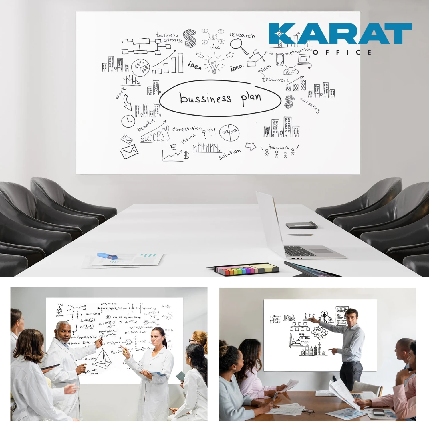 Tafelfolie | Magnetisch & Selbstklebend | Inkl. Zubehör| Erhältlich In 5 Größen 3 Tafelfolie | Magnetisch & Selbstklebend | Inkl. Zubehör| Erhältlich In 5 Größen