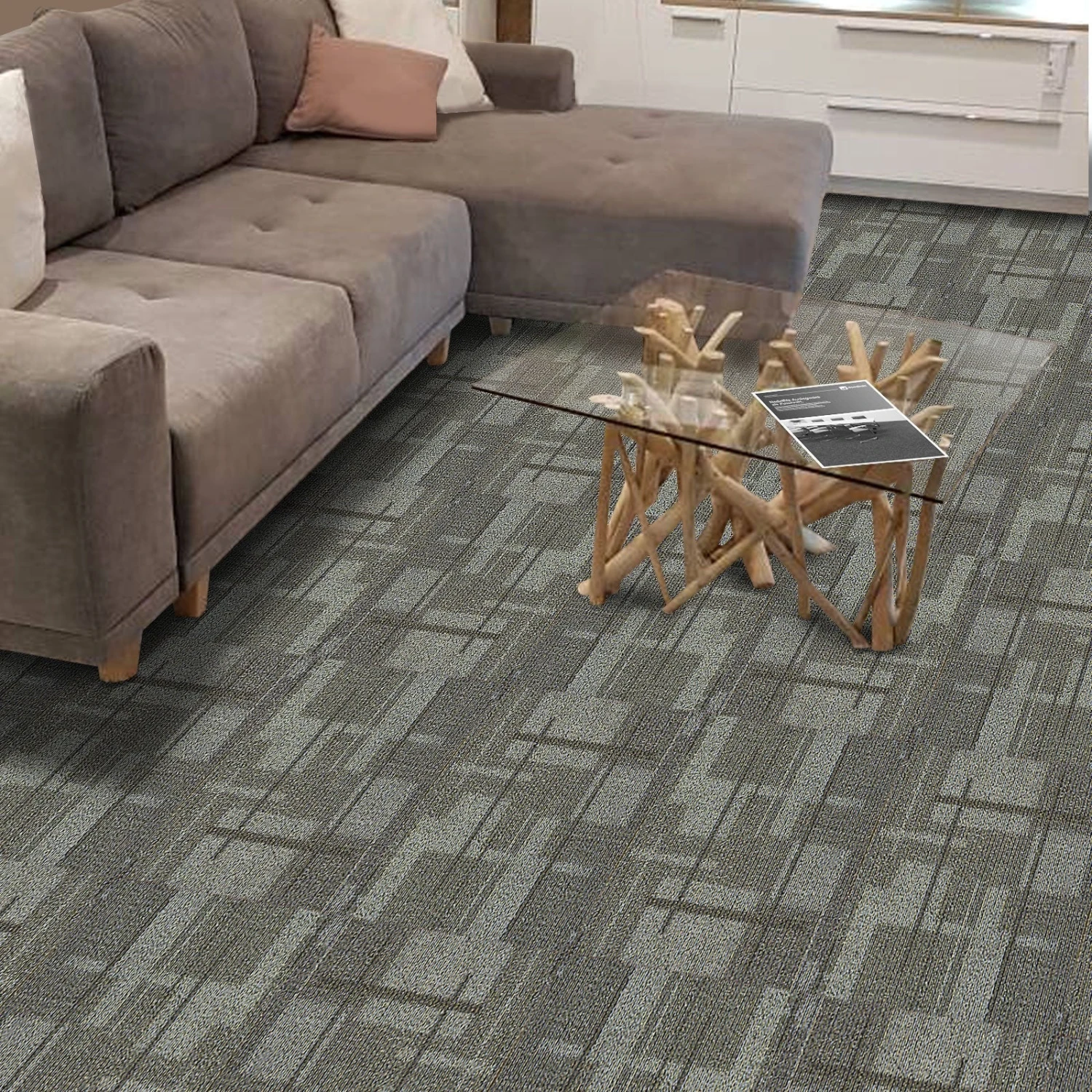 Teppichfliesen Andorra | Gemustert | Selbstliegend | 50 X 50 Cm 11 Teppichfliesen Andorra | Gemustert | Selbstliegend | 50 X 50 Cm â Bild 9