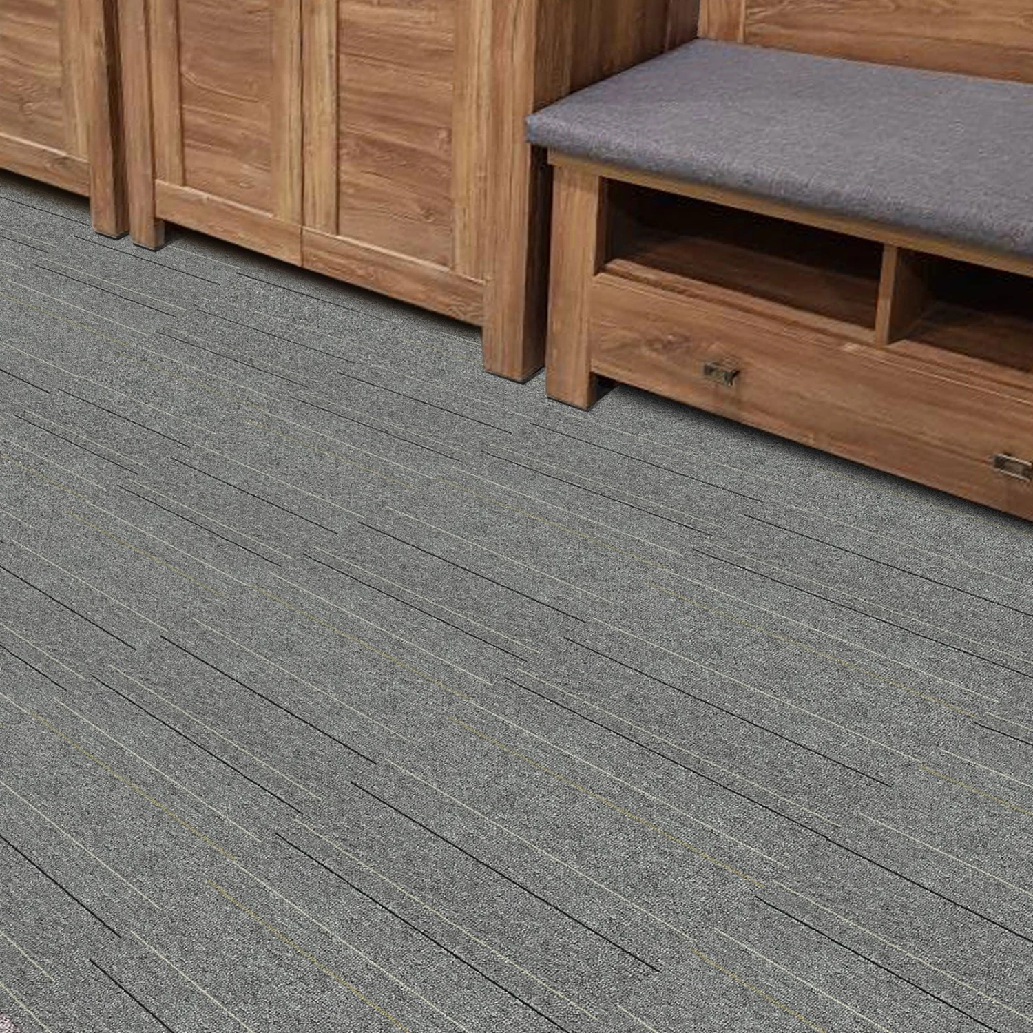 Teppichfliesen Baden | Selbstliegend | 50 X 50 Cm 15 Teppichfliesen Baden | Selbstliegend | 50 X 50 Cm – Bild 13