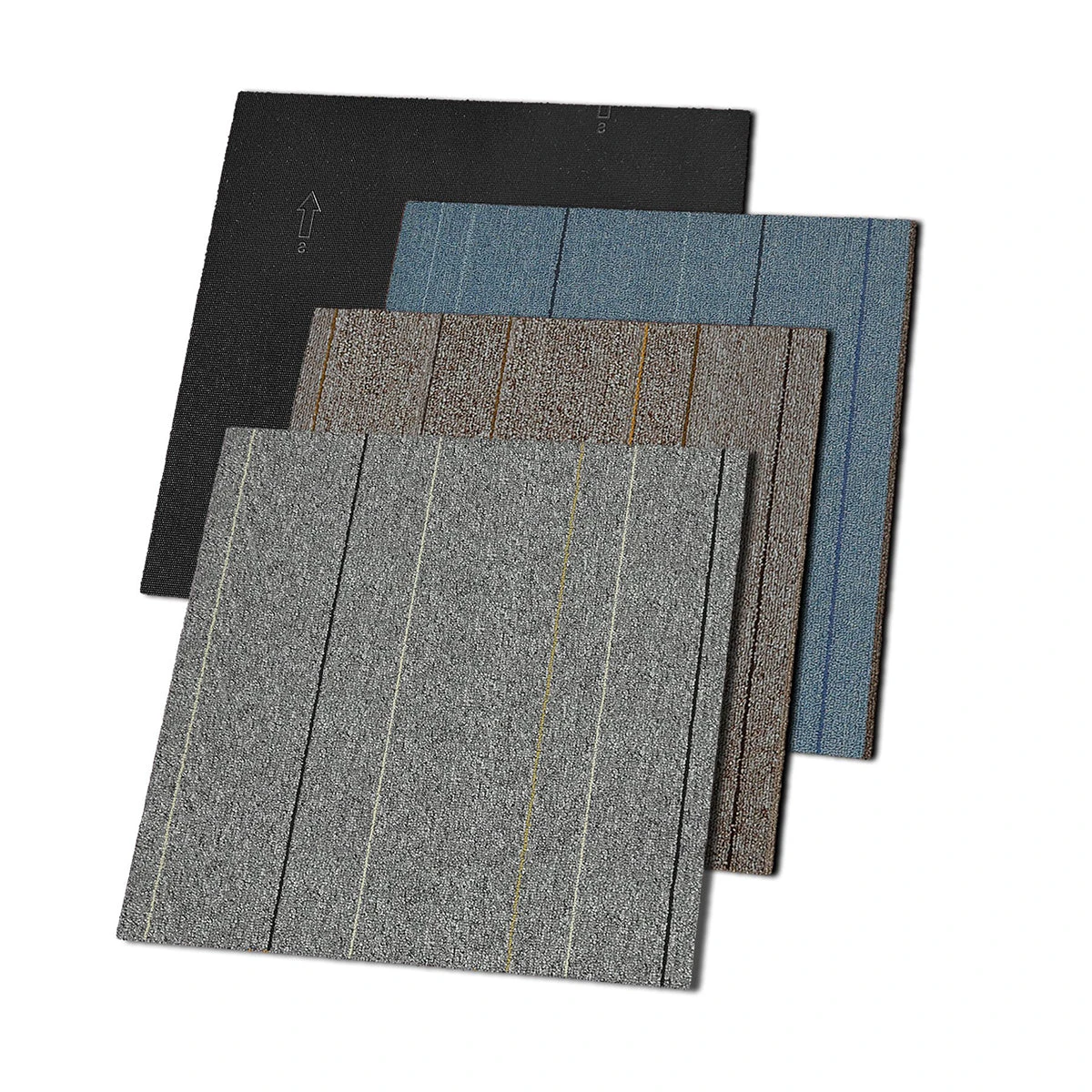 Teppichfliesen Baden | Selbstliegend | 50 X 50 Cm 5 Teppichfliesen Baden | Selbstliegend | 50 X 50 Cm – Bild 3