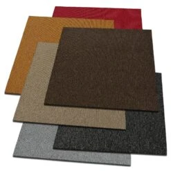 Teppichfliesen Lyonn | Selbstliegend | 50 X 50 Cm -Floordirekt Teppichfliese Lyonn Gruppe