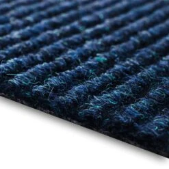 Teppichfliesen Merci | Gerippt | Selbstklebend | 50x50 Cm 25 Teppichfliesen Merci | Gerippt | Selbstklebend | 50x50 Cm -Floordirekt Teppichfliese Merci Blau 3