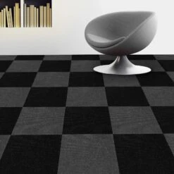 Teppichfliesen Merci | Gerippt | Selbstklebend | 50x50 Cm 39 Teppichfliesen Merci | Gerippt | Selbstklebend | 50x50 Cm -Floordirekt Teppichfliese Merci Schwarz Anthrazit bda4a2c4 9506 4a64 b69d cd038a04e83c