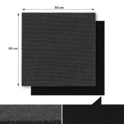 Teppichfliesen Vienna | 50x50 Cm | Selbstliegend 28 Teppichfliesen Vienna | 50x50 Cm | Selbstliegend -Floordirekt Teppichfliese Moscow anthrazit 03 b0fb9a5b 7ff7 4606 8717 70b47c0e0363