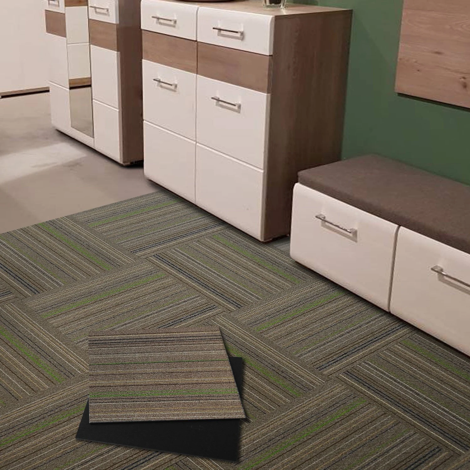 Teppichfliesen Warsaw | Selbstliegend | 50 X 50 Cm 14 Teppichfliesen Warsaw | Selbstliegend | 50 X 50 Cm – Bild 12