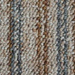 Teppichfliesen Vienna | 50x50 Cm | Selbstliegend 38 Teppichfliesen Vienna | 50x50 Cm | Selbstliegend -Floordirekt Teppichfliese braun gestreift 7078