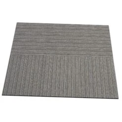 Teppichfliesen Vienna | 50x50 Cm | Selbstliegend 39 Teppichfliesen Vienna | 50x50 Cm | Selbstliegend -Floordirekt Teppichfliese braun gestreift 7078 5