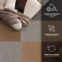 Teppichfliesen Vienna | 50x50 Cm | Selbstliegend 25 Teppichfliesen Vienna | 50x50 Cm | Selbstliegend -Floordirekt Teppichfliesen Moscow Anwendungsbild 05 5d17be2d c9f6 44f6 a831 f400664c0da0