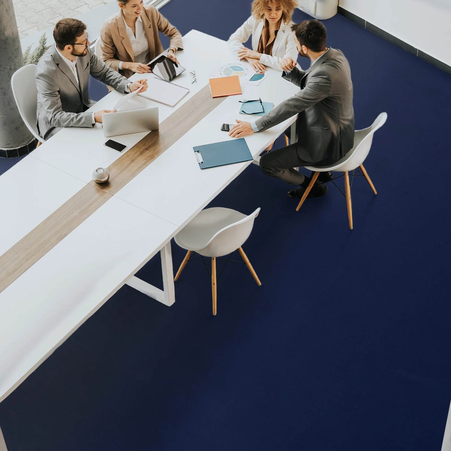 Nadelfilz-Teppichfliesen Scene | Selbstklebend | 40x40 Cm 9 Nadelfilz-Teppichfliesen Scene | Selbstklebend | 40x40 Cm – Bild 7