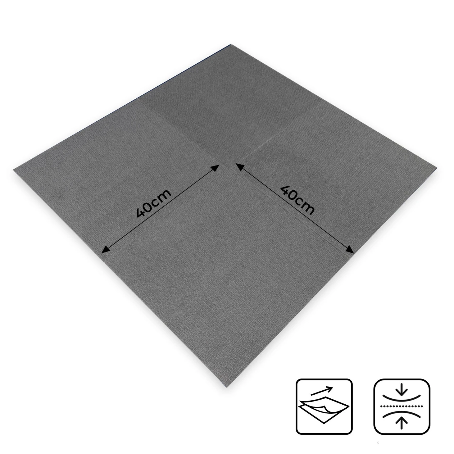 Nadelfilz-Teppichfliesen Scene | Selbstklebend | 40x40 Cm 15 Nadelfilz-Teppichfliesen Scene | Selbstklebend | 40x40 Cm – Bild 13