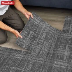 Teppichfliesen | Luzern | 50 X 50 Cm | Komfortabel, Schalldämmend & Für Fußbodenheizung Geeignet | In 4 Farben Erhältlich 35 Teppichfliesen | Luzern | 50 X 50 Cm | Komfortabel, Schalldämmend & Für Fußbodenheizung Geeignet | In 4 Farben Erhältlich -Floordirekt TeppichfliesenLuzern 14