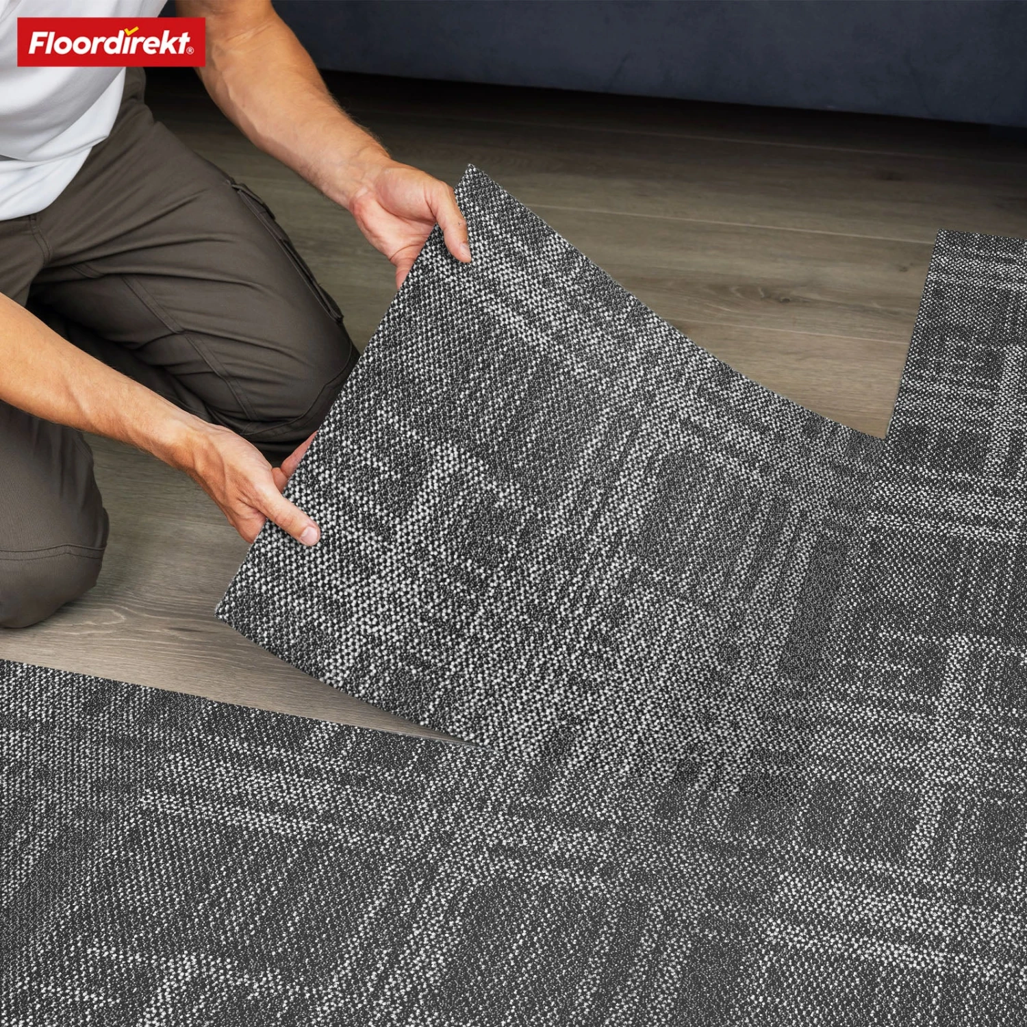 Teppichfliesen | Luzern | 50 X 50 Cm | Komfortabel, Schalldämmend & Für Fußbodenheizung Geeignet | In 4 Farben Erhältlich 16 Teppichfliesen | Luzern | 50 X 50 Cm | Komfortabel, Schalldämmend & Für Fußbodenheizung Geeignet | In 4 Farben Erhältlich – Bild 14