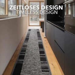 Teppich-Läufer Auf Maß | Navona | Breite: 80 Cm 17 Teppich-Läufer Auf Maß | Navona | Breite: 80 Cm -Floordirekt Teppichlaeufer Navona grau 06