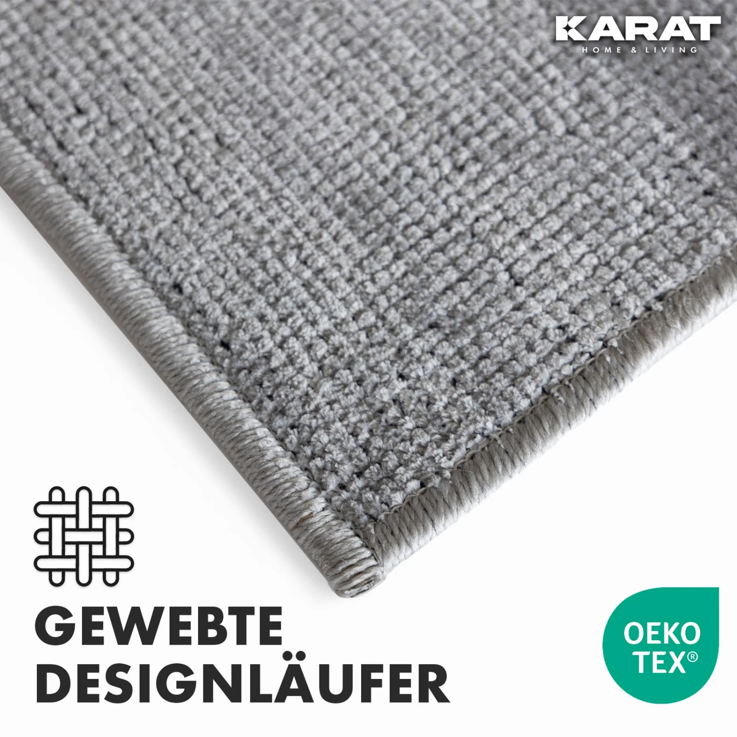 Teppich-Läufer Auf Maß | Azade | Hochwertige Jacquard Weberei | Angenehm Weicher Baumwoll-Flor | Erhältlich In Vielen Farben 12 Teppich-Läufer Auf Maß | Azade | Hochwertige Jacquard Weberei | Angenehm Weicher Baumwoll-Flor | Erhältlich In Vielen Farben – Bild 10