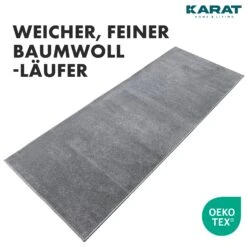 Teppich-Läufer Auf Maß | Azade | Hochwertige Jacquard Weberei | Angenehm Weicher Baumwoll-Flor | Erhältlich In Vielen Farben 34 Teppich-Läufer Auf Maß | Azade | Hochwertige Jacquard Weberei | Angenehm Weicher Baumwoll-Flor | Erhältlich In Vielen Farben -Floordirekt TeppichlaeuferVena 13