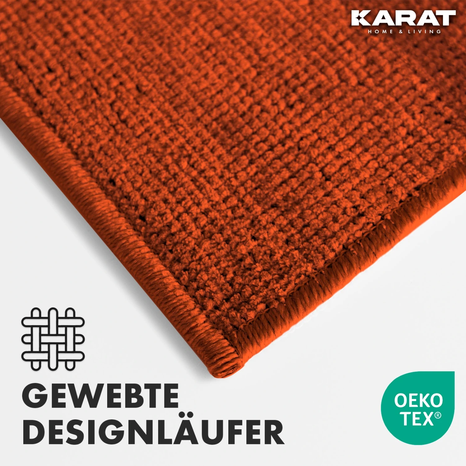 Teppich-Läufer Auf Maß | Azade | Hochwertige Jacquard Weberei | Angenehm Weicher Baumwoll-Flor | Erhältlich In Vielen Farben 20 Teppich-Läufer Auf Maß | Azade | Hochwertige Jacquard Weberei | Angenehm Weicher Baumwoll-Flor | Erhältlich In Vielen Farben – Bild 18