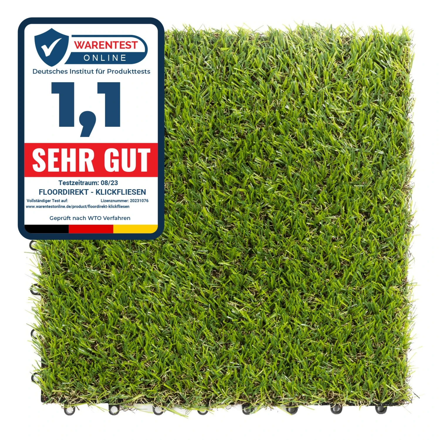 Terrassenfliese | Gras-Design | 30 X 30 Cm 3 Terrassenfliese | Gras-Design | 30 X 30 Cm
