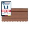 Klickfliesen | WPC-Terrassendielen | Royal | Hellbraun | 30 X 60 Cm 2 Klickfliesen | WPC-Terrassendielen | Royal | Hellbraun | 30 X 60 Cm -Floordirekt Test seal 30226 Klickfliesen WPC Royal Hellbraun 30x60cm 02 1600x1600 15aac767 79a9 455f 86c3 6d74aad650bc 1