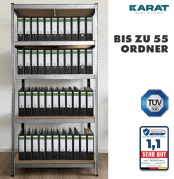 Schwerlastregal | Verzinkt | Traglast Bis 1250 Kg | Individuell Einsetzbar 13 Schwerlastregal | Verzinkt | Traglast Bis 1250 Kg | Individuell Einsetzbar -Floordirekt TitanRack 5. Apply image VERZINKT