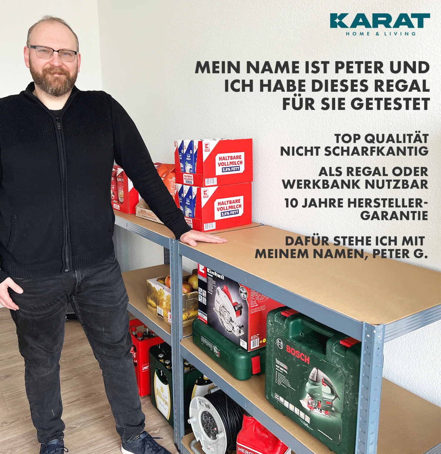 Schwerlastregal | Anthrazit-Grau | Traglast Bis 1250 Kg | Individuell Einsetzbar 8 Schwerlastregal | Anthrazit-Grau | Traglast Bis 1250 Kg | Individuell Einsetzbar – Bild 6