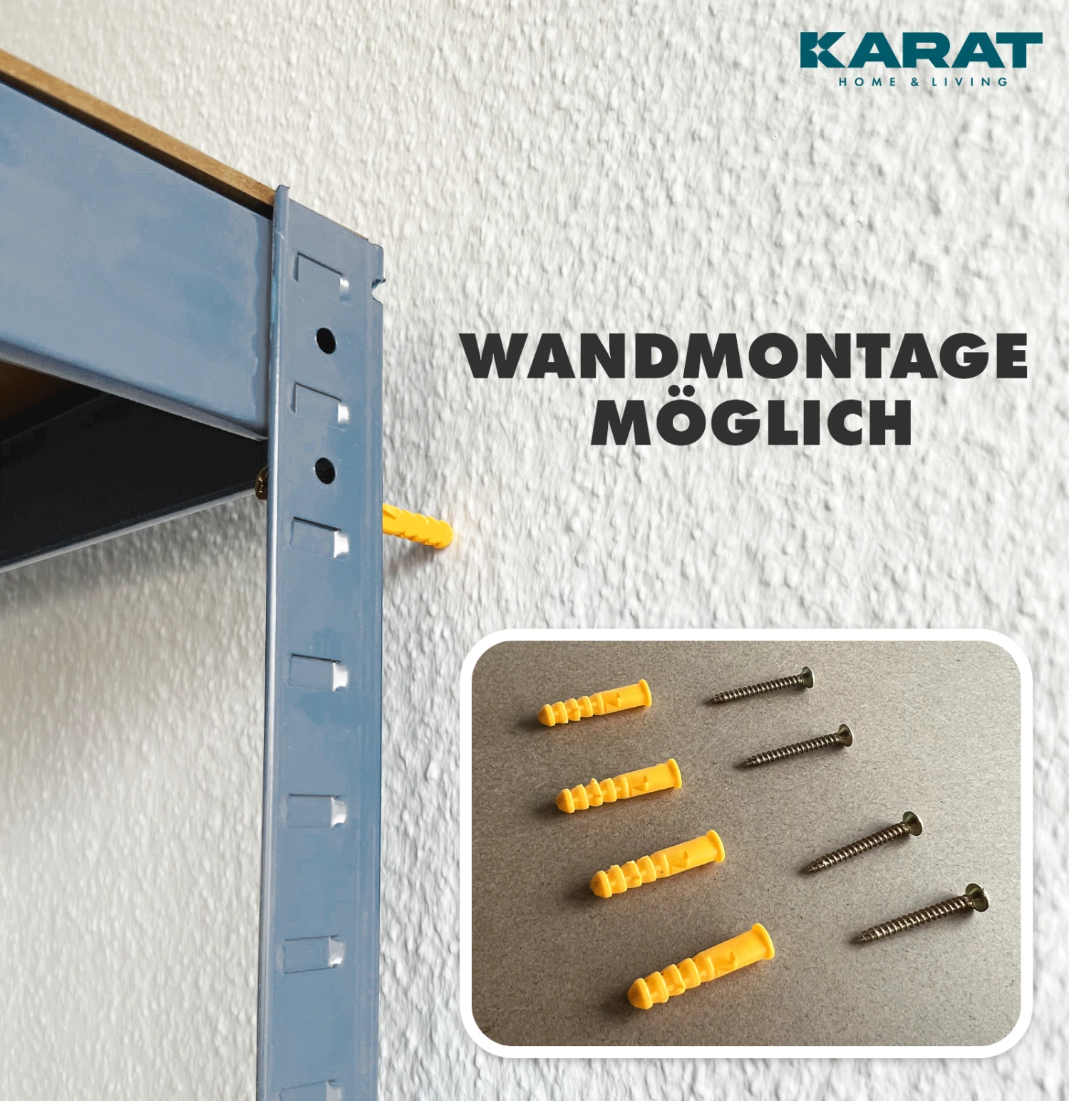 Schwerlastregal | Anthrazit-Grau | Traglast Bis 1250 Kg | Individuell Einsetzbar 9 Schwerlastregal | Anthrazit-Grau | Traglast Bis 1250 Kg | Individuell Einsetzbar – Bild 7