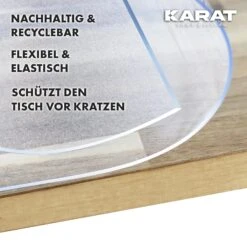 Tischfolie Transparent Mattiert Mit Abgeschrägter Kante | Imperial | Wasserdichte Schutzfolie Für Tische | Individueller Zuschnitt 13 Tischfolie Transparent Mattiert Mit Abgeschrägter Kante | Imperial | Wasserdichte Schutzfolie Für Tische | Individueller Zuschnitt -Floordirekt TransparenteMatteTischfolieImperial 4