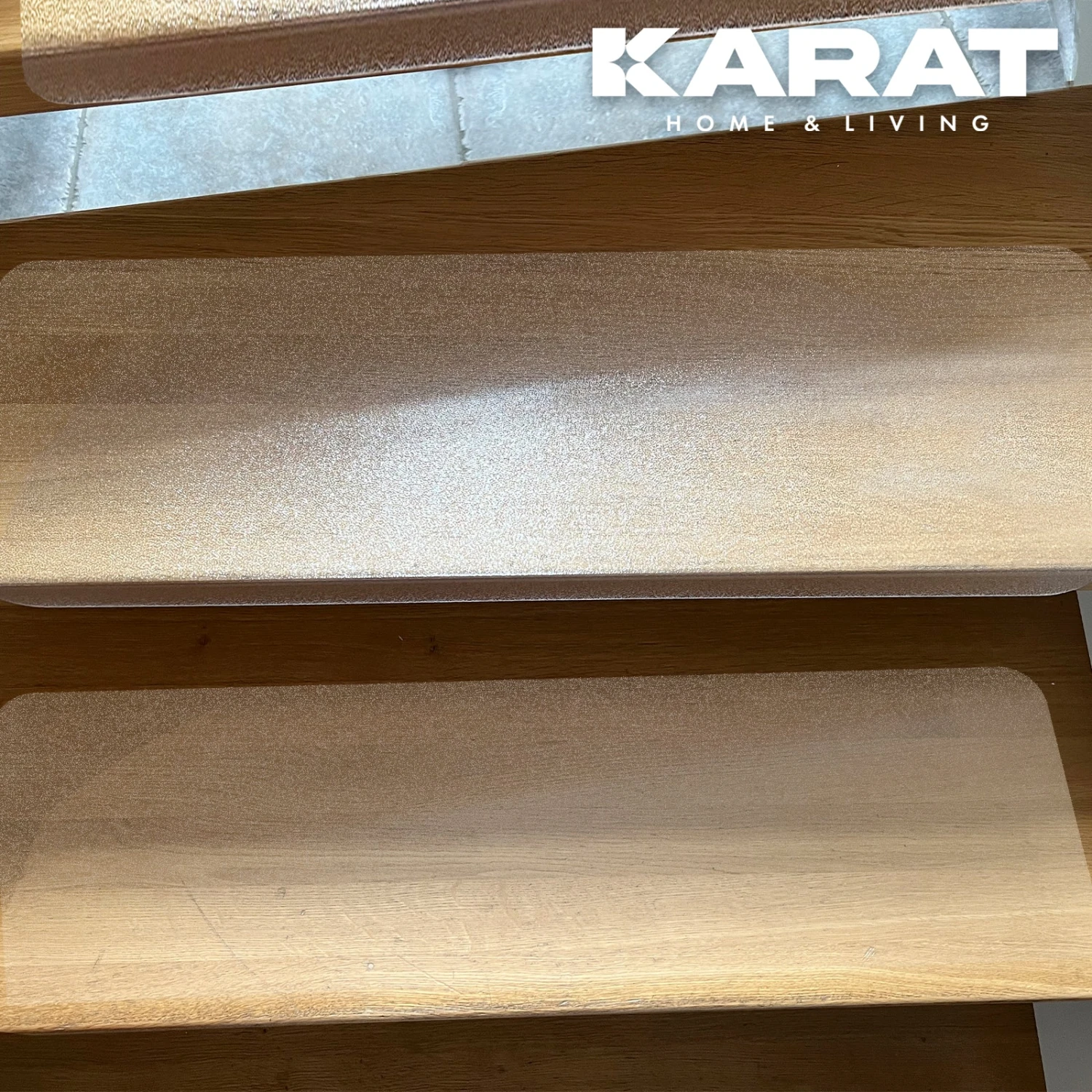 Stufenmatte | Arktik | Halbrund Oder Rechteckig | Transparenter Treppenschutz Für Innenbereiche 16 Stufenmatte | Arktik | Halbrund Oder Rechteckig | Transparenter Treppenschutz Für Innenbereiche – Bild 14