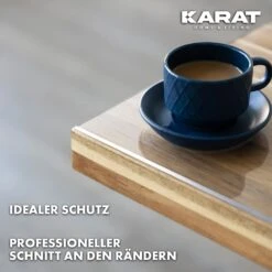 Transparente Tischfolie Mit Abgeschrägter Kante | Crystal | Glasklare Schutzfolie Für Tische | Individueller Zuschnitt 13 Transparente Tischfolie Mit Abgeschrägter Kante | Crystal | Glasklare Schutzfolie Für Tische | Individueller Zuschnitt -Floordirekt TransparenteTischfolieCrystal 5