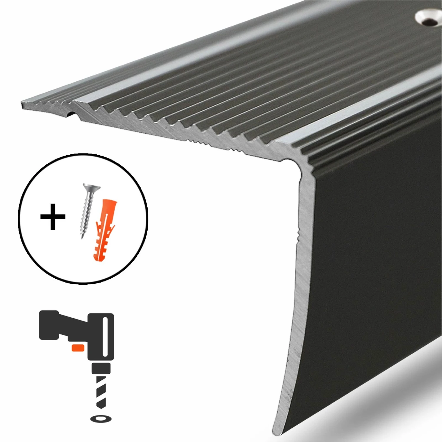 Stufenkantenprofil Integral | Form: L | Vorgebohrt 9 Stufenkantenprofil Integral | Form: L | Vorgebohrt – Bild 7