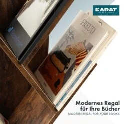 Bücherregal Alexandria | Standregal | Mit 8 Fächern | Verschiedene Farben 25 Bücherregal Alexandria | Standregal | Mit 8 Fächern | Verschiedene Farben -Floordirekt Usage Alexandria darkwoodregal