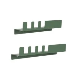 Wandregal Metall | Pink Oder Grün | 2er Set 19 Wandregal Metall | Pink Oder Grün | 2er Set -Floordirekt Wall shelf set of 2 B gruen 02 1 be68be18 0459 4c9f bb3f 89d296a6c332