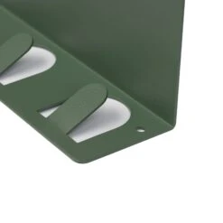 Wandregal Metall Mit Haken | Pink Oder Grün | 2er Set 23 Wandregal Metall Mit Haken | Pink Oder Grün | 2er Set -Floordirekt Wall shelf set of 2 B gruen 04