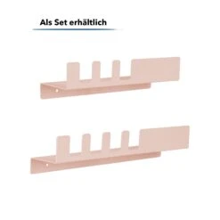 Wandregal Metall | Pink Oder Grün | 2er Set 28 Wandregal Metall | Pink Oder Grün | 2er Set -Floordirekt Wall shelf set of 2 B pink 02 1 6b909ae9 d9e1 458d a4cb b11caaab4807