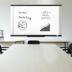 Whiteboard Pearl | Lackiert | Magnetboard Mit Alu-Profilrahmen 30 Whiteboard Pearl | Lackiert | Magnetboard Mit Alu-Profilrahmen -Floordirekt Whitebord pearl silver 05