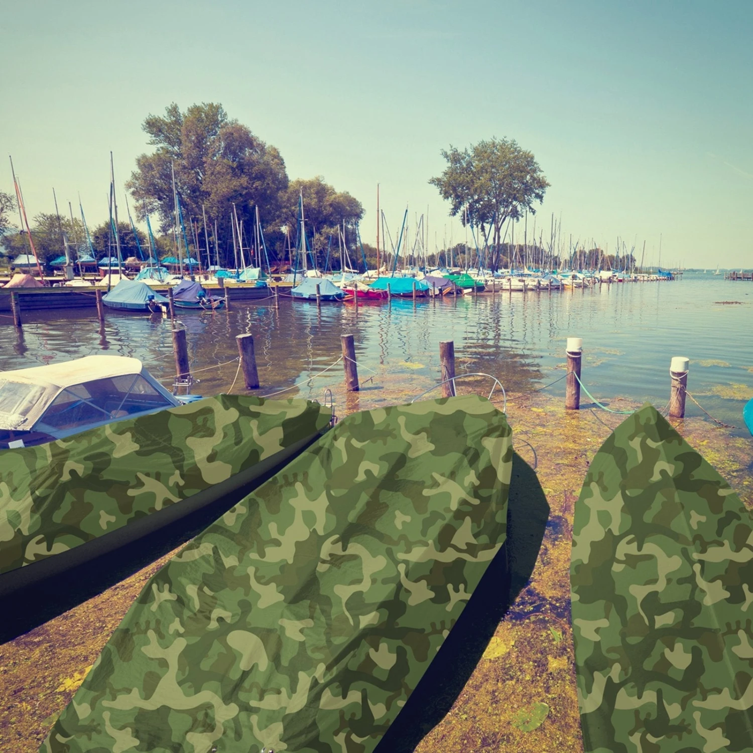 Abdeckplane | Camouflage | Gewebeplane | 100 G/m² | 5 Größen 8 Abdeckplane | Camouflage | Gewebeplane | 100 G/m² | 5 Größen – Bild 6