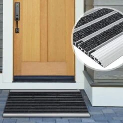 Alu-Türmatte | Elegant Mat | Alu-Profile + Textilfaser-Rips 9 Alu-Türmatte | Elegant Mat | Alu-Profile + Textilfaser-Rips -Floordirekt alu turmatte elegant mat alu profile textilfaser rips 907597