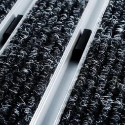 Alu-Türmatte | Elegant Mat Ribbed | Textilfaser-Rips 10 Alu-Türmatte | Elegant Mat Ribbed | Textilfaser-Rips -Floordirekt alu turmatte elegant mat ribbed textilfaser rips 855786