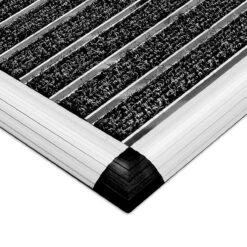 Alu-Türmatte | Elegant Mat Ribbed | Textilfaser-Rips 9 Alu-Türmatte | Elegant Mat Ribbed | Textilfaser-Rips -Floordirekt alu turmatte elegant mat ribbed textilfaser rips 978305