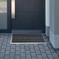 Alu-Türmatte | Optimum Mat | Textilfaser-Rips + Bürsten 11 Alu-Türmatte | Optimum Mat | Textilfaser-Rips + Bürsten -Floordirekt alu turmatte optimum mat textilfaser rips bursten 801155