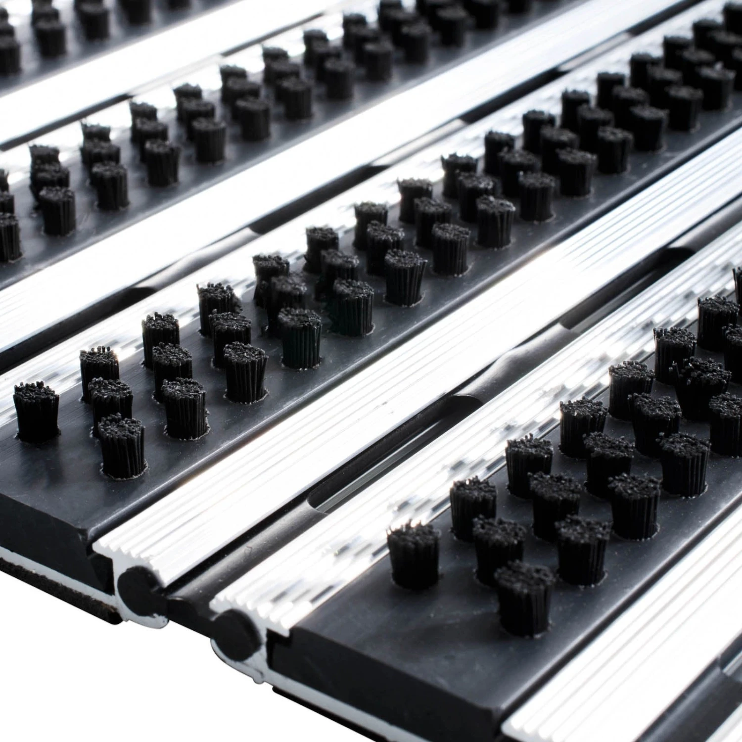 Alu-Türmatte | Profi Brush Slim | Extra Flach | Mit Bürsten 4 Alu-Türmatte | Profi Brush Slim | Extra Flach | Mit Bürsten – Bild 2